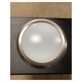 Ultraluxï¿½ 16" Slim Flush Mount in Nickel x 3