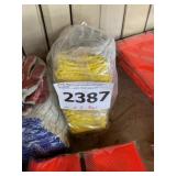 12 Pair - Uline Cotton Max Grip Gloves. x 2