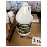 1 Gal Clear Pine Disinfectant Cleaner x4