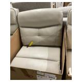 American Signature Armless Westgate Fog Recliner