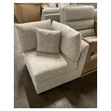 Full Corner Sectional Component in Pitt Ivory