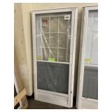 34" x 76" LH 9-Lite Mobile Home Combo Door