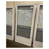 38" x 80" LH 6-Panel Mobile Home Combo Door