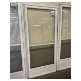 36" x 76" LH Mobile Home Aluminum Storm Door