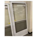 38" x 80" LH Mobile Home Aluminum Storm Door