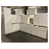 15pc. Silvercreek White Shaker 36" Kitchen