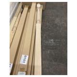 3" x 58" Unfinished Oak Baluster x 5