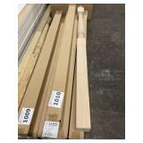 3" x 58" Unfinished Oak Baluster x 10