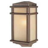 Feissï¿½ 1-Bulb LED Post Lantern Light in Bronze x 3