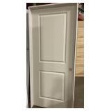 28" x 80" LH MDF 2-Panel Square Top Interior Door