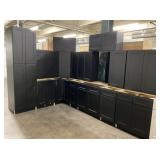 15pc. Silvercreek Matte Black 36" Kitchen