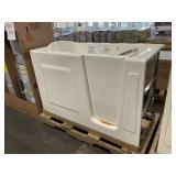 60" Right Hand Walk In Tub In White