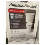 American Standard Vormax Elongated White Toilet x2