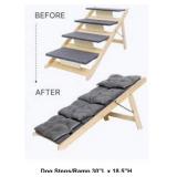 Wonder Family Premium Wooden Dog Stairs