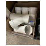 4" White PVC Drain Y x 5