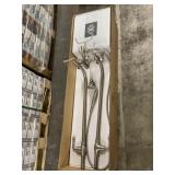 DXV Brushed Nickel Floor Mount Tub Filler