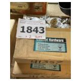 Brass Cabinet Knbos x 2 Boxes