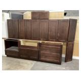 10pc. Java Shaker Cabinets