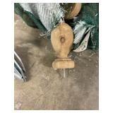 Unfinished Pine Fence Post Ball Caps