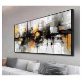 2 x 4 City Outline Wall Abstract