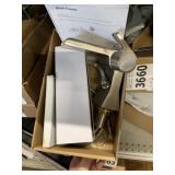 Brushed Nickel Top Flow Basin Faucet x 2