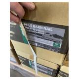 50lb Box of 20d 4" Ring Shank Pole Barn Nails x 2