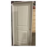 34" x 80" LH MDF 2-Panel Square Top Interior Door