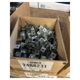 3/4" - 2 Ear Galvanized Pipe Straps x 2