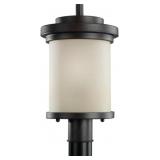 Seagullï¿½ Outdoor Post Lantern in Bronze x 2