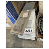 (8) 16" x 8" White Floor Vent