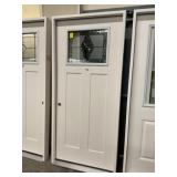 36" x 80" RH Fiberglass Craftsman Style Ext. Door