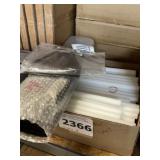 Misc Lot of PVC Pipe and Outdoor Rug