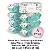 Mama Bear Baby Wipes x 2
