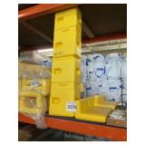 6" x 42" Yellow Square Beam Protectors x 1 Set