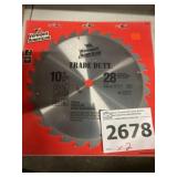 Vermont Americanï¿½ 10" 28T Carbide Tip Blades x 2