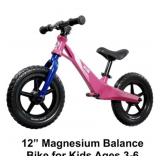 Pink Kub 12" Magnesium Balance Bike