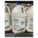 HDX Gallon of Muriatic Acid x 4