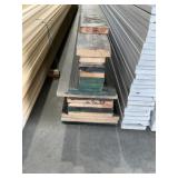 Mixed Pre-finished Oak Boards x 21 Pcs