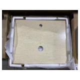 22" x 18" Marble Top in Desert Sand