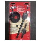 1" Wood Door Lock Installation Kit
