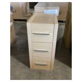12" x 18" Side Cabinet in Light Oak x 2