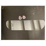 18" Glass Shelf With Brackets