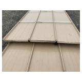 Mixed Length Tan Metal Roofing/Siding x 682 LF
