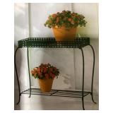 Vigoro® Rectangular Plant Stand in Black