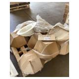 Pallet of (10) Mason 1-Hole 19" Round Sinks