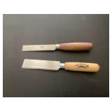Box Of Mixed Wood Chisels