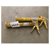 Yellow Caulk Gun x2