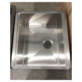 22" x 19" Single Bowl Undermount Sink in SS