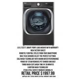 LG 5.2 Cu.Ft. Smart Front Load Washer With