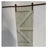 RTA 26" x 84" Sage Green Barn Door Kit
